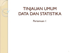 konsep data dan statistika