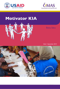 Motivator KIA - Emas Indonesia JHPIEGO