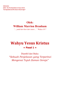 Wahyu Yesus Kristus