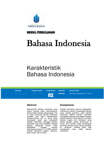 Modul Bahasa Indonesia [TM2]