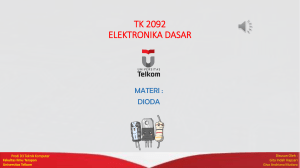Dioda - Telkom University