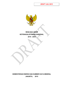 rencana umum ketenagalistrikan nasional 2015 - 2034