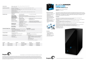 Server BlackArmor® NAS 220 adalah solusi