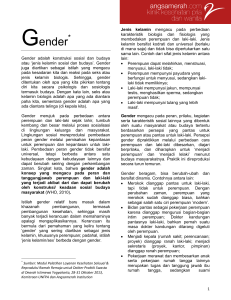 Gender - Angsamerah