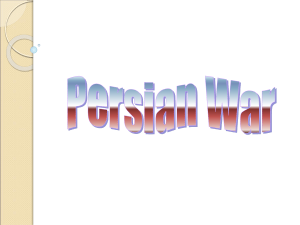 PERSIAN WAR