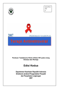 Pedoman Nasional Terapi Antiretroviral