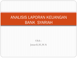 analisis laporan keuangan bank syariah