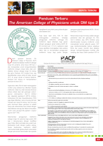 Panduan Terbaru The American College of Physicians