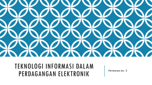 Perdagangan Elektronik