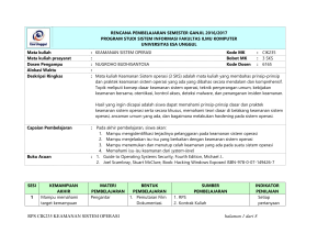 garis besar program pengajaran