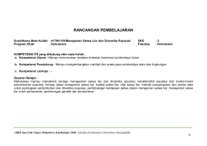 2 Manajemen Satwa Liar - Universitas Hasanuddin