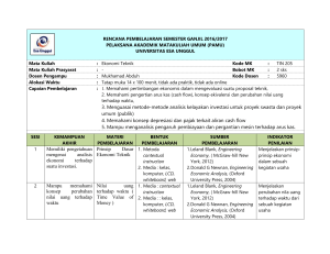 RPS TIN 205 - Ekonomi Teknik