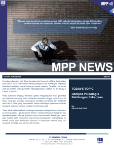 MPP NEWS - ESQ MPP