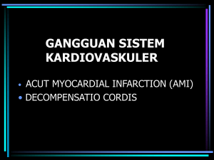 gangguan sistem kardiovaskuler