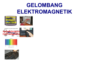 GELOMBANG ELEKTROMAGNETIK (GEM)