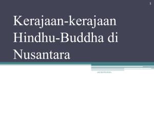 Kerajaan-kerajaan Hindhu-Buddha di Nusantara
