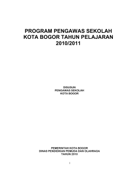 Modul kompetensi manajerial kepala sekolah