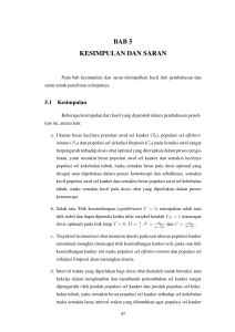 bab 5 kesimpulan dan saran