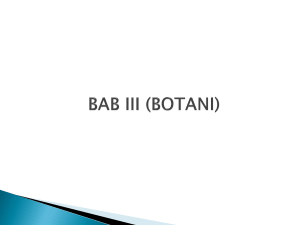bab iii (botani) - (UNISKA) Kediri