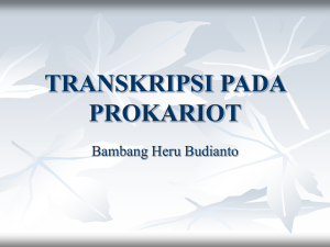 transkripsi - Himbio Unpad