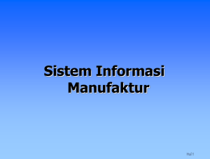 Bab 1 - Otomasi Sistem Produksi