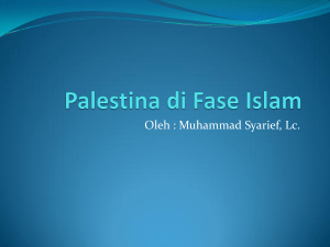 Palestina di Fase Islam
