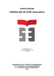 TEKNOLOGI 5G - HUDA ` BLOGS – ST3 Telkom Purwokerto