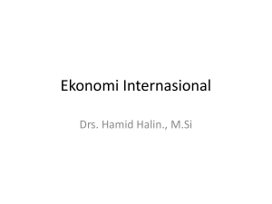 Ekonomi Internasional - UIGM | Login Student