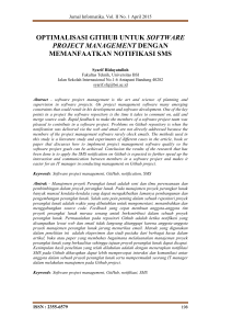 Jurnal Informatika. Vol. II No. 1 April 2015 - E