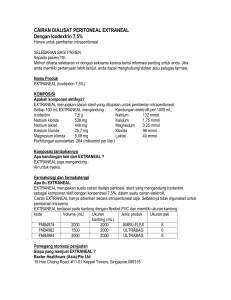 CAIRAN DIALISAT PERITONEAL EXTRANEAL Dengan Icodextrin 7