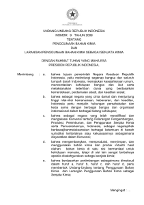 Senjata Kimia - Responsible Care® Indonesia