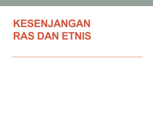 kesenjangan ras dan etnis - Salamiah Sari Dewi, S.Psi.,M.Psi
