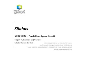 Silabus - Repository