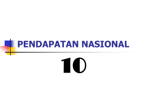 PENDAPATAN NASIONAL