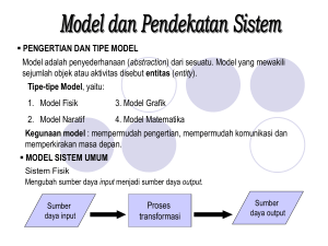 model sistem umum