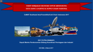 paket kebijakan ekonomi untuk mendukung daya saing logistics