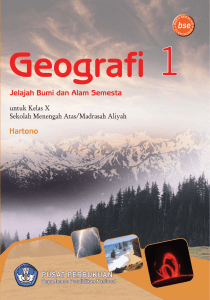 Geografi Jelajah Bumi dan Alam Semesta Kelas 10 Hartono 2009