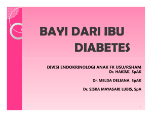 bayi dari ibu diabetes