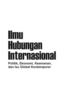 ILMU HUBUNGAN INTERNASIONAL POLITIK.indd