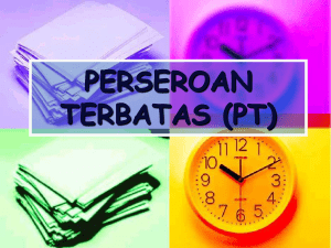 perseroan terbatas - E