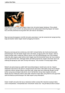 Latihan Otot Paha - Dymatize Indonesia