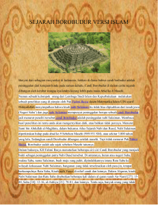 Sejarah Borobudur Versi Islam