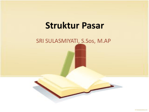 Modul 10 Struktur Pasar