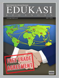 free trade agreement - Perpustakaan Kemenkeu