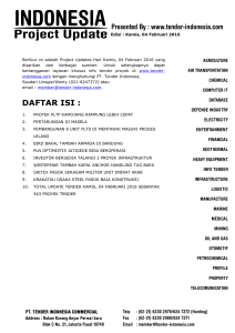 daftar isi - Tender Indonesia
