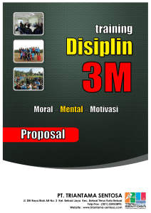 Proposal Training Disiplin 3M