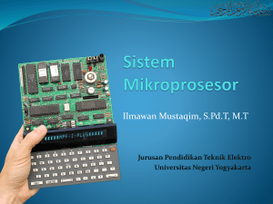 Sistim Mikroprosesor I