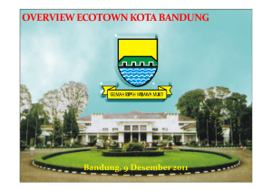 overview ecotown kota bandung