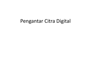 Pengantar Citra Digital