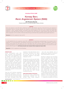 Konsep Baru Renin Angiotensin System (RAS)